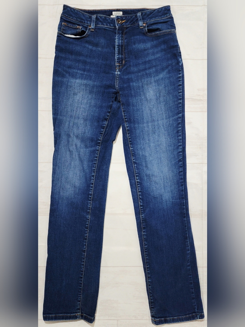 LL Bean Classic Fit Jeans Women's 10 Tall